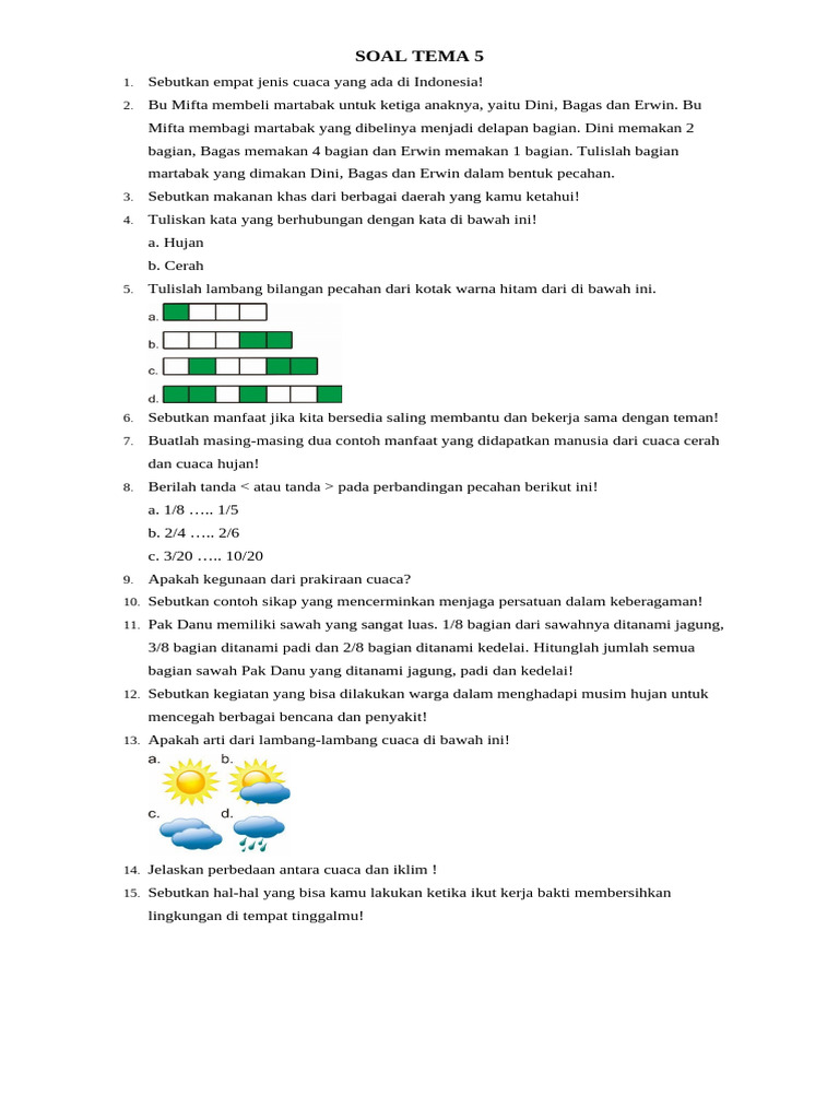 Rahasia Cepat Pintar Kerjakan Soal Tema 5 Kelas 3 dan Kunci Jawaban Terbaru Rahasia Cepat Pintar Kerjakan Soal Tema 5 Kelas 3 dan Kunci Jawaban Terbaru