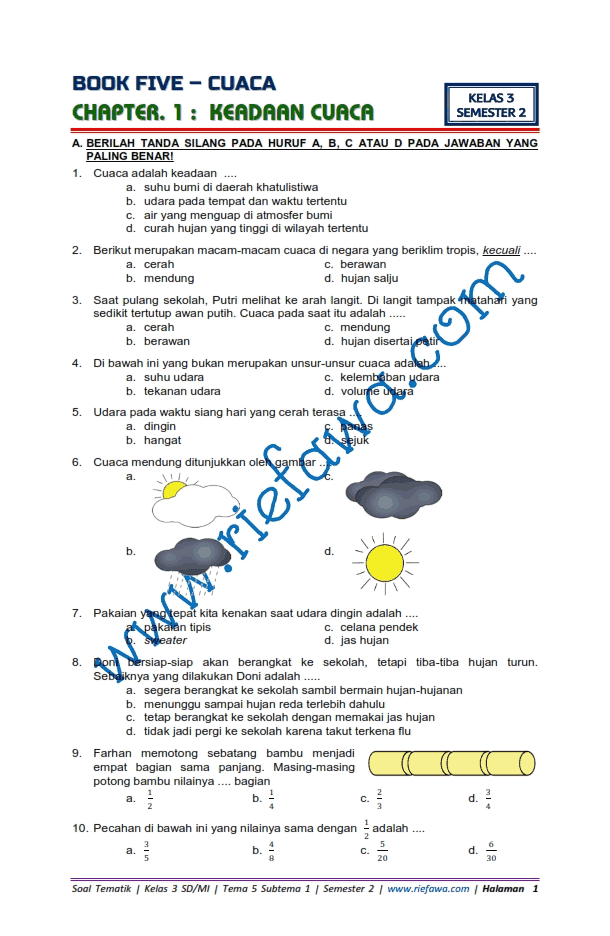 Rahasia Lulus Ujian dengan Soal Tema 5 Kelas 3 SD Kurikulum 2013 Revisi 2018 Terbaru Rahasia Lulus Ujian dengan Soal Tema 5 Kelas 3 SD Kurikulum 2013 Revisi 2018 Terbaru