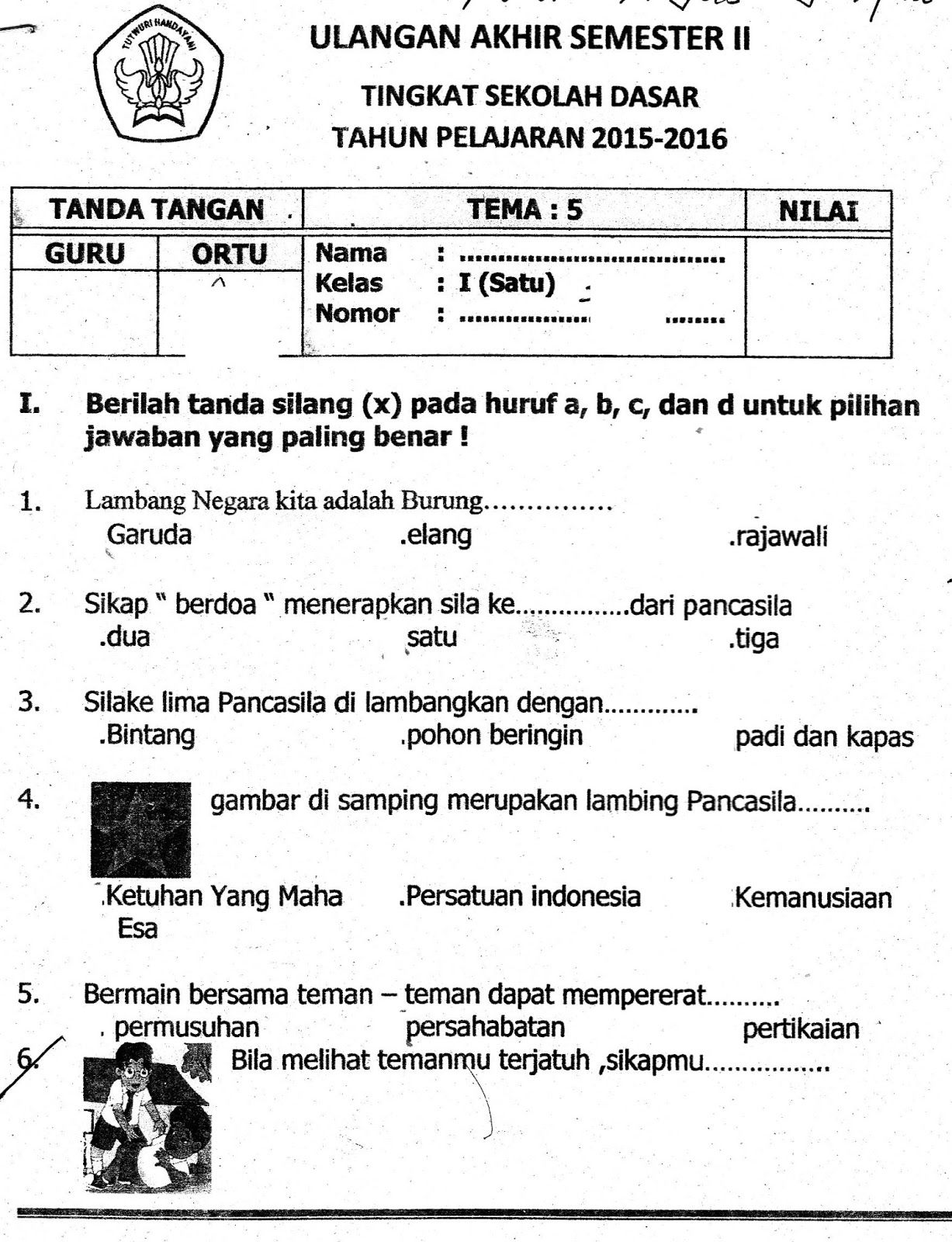 Wajib Tahu! Kumpulan Latihan Soal UTS Tematik Kelas 2 SD Semester 2 Terbaru Paling Akurat Wajib Tahu! Kumpulan Latihan Soal UTS Tematik Kelas 2 SD Semester 2 Terbaru Paling Akurat