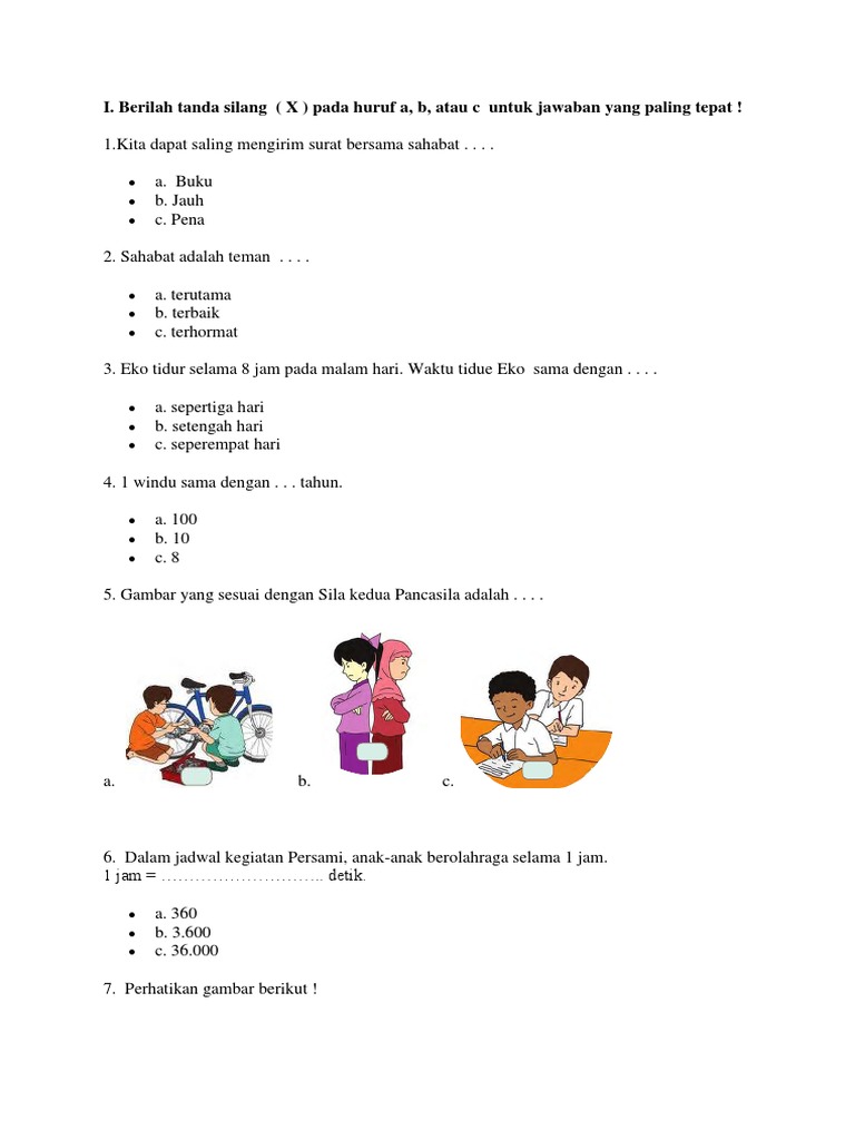 Wajib Tahu! Kumpulan latihan soal uts tema 6 kelas 3 sd semester 2 paling akurat Wajib Tahu! Kumpulan latihan soal uts tema 6 kelas 3 sd semester 2 paling akurat